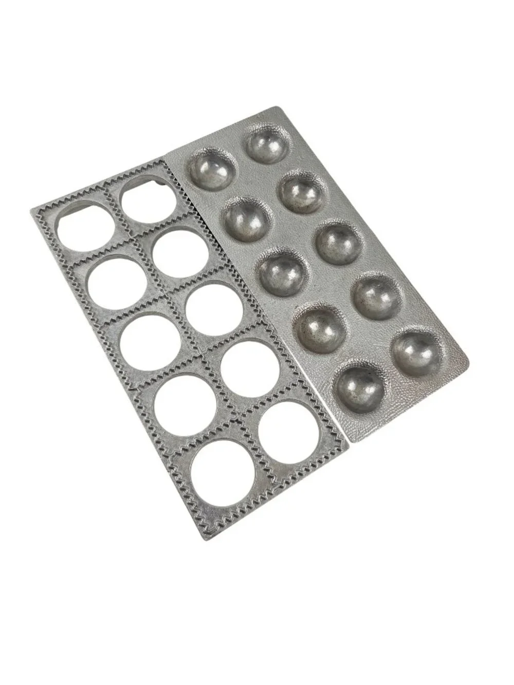 Vitantonio Mold Press Cast Aluminum 10 Hole Form Vintage Pasta Kitchen Tool